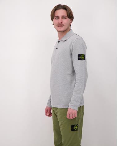 PULL POLO STONE ISLAND 5100024 0M61 GRIS 