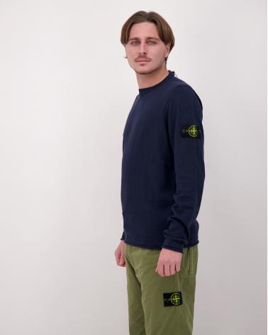 PULL STONE ISLAND 5100052 0020 COTON NYLON MARINE