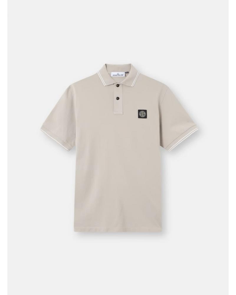 POLO STONE ISLAND MC 22000 10 S0017  0061 GRIS CLAIR