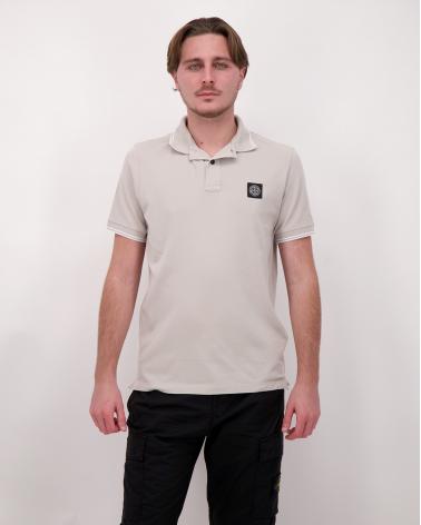 POLO STONE ISLAND MC 22000 10 S0017  0061 GRIS CLAIR
