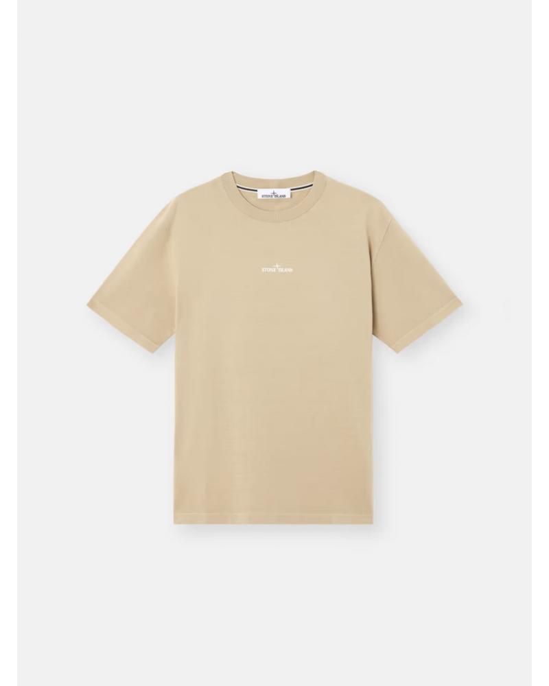 TEE SHIRT STONE ISLAND 2100037  009A DESERT BEIGE