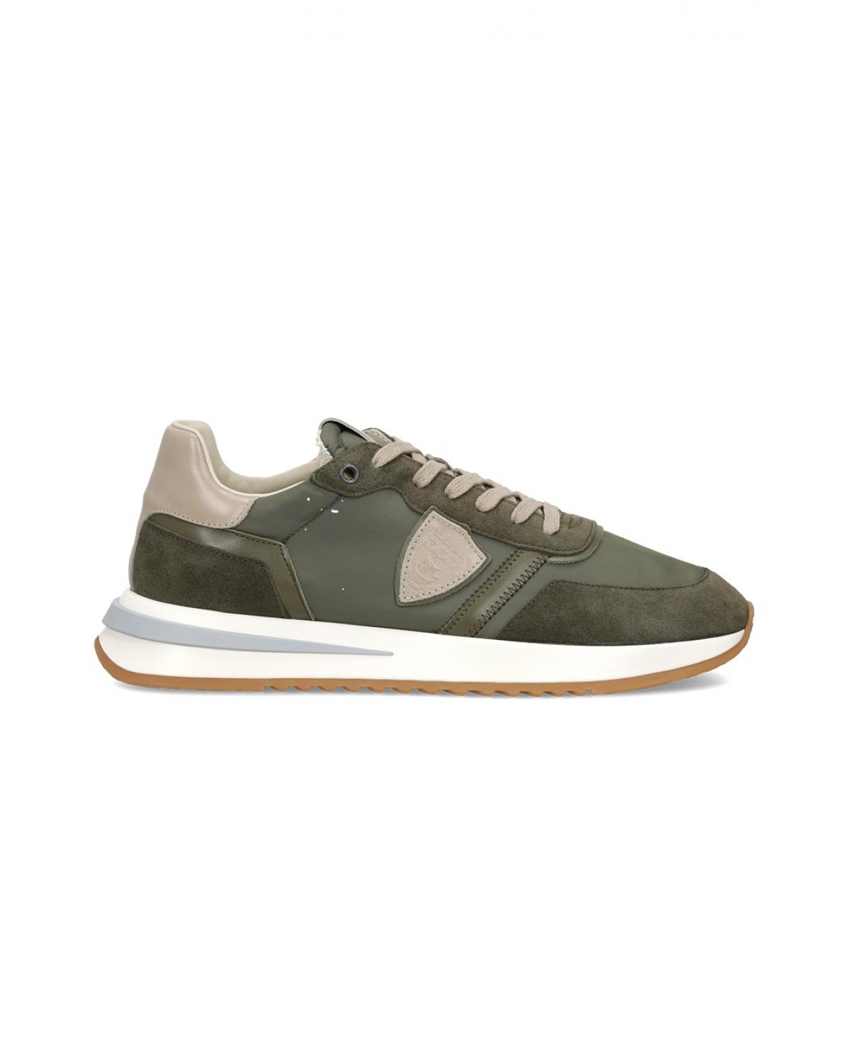 BASKET PHILIPPE MODEL TROPEZ 2.1 VERT MILITAIRE