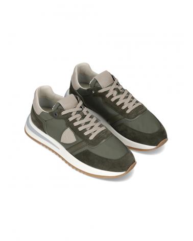 BASKET PHILIPPE MODEL TROPEZ 2.1 VERT MILITAIRE