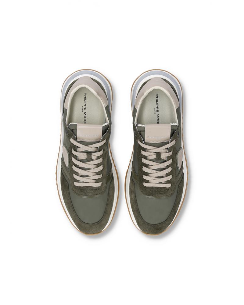 BASKET PHILIPPE MODEL TROPEZ 2.1 VERT MILITAIRE