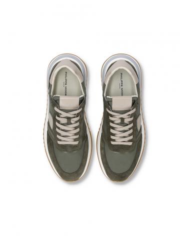 BASKET PHILIPPE MODEL TROPEZ 2.1 VERT MILITAIRE