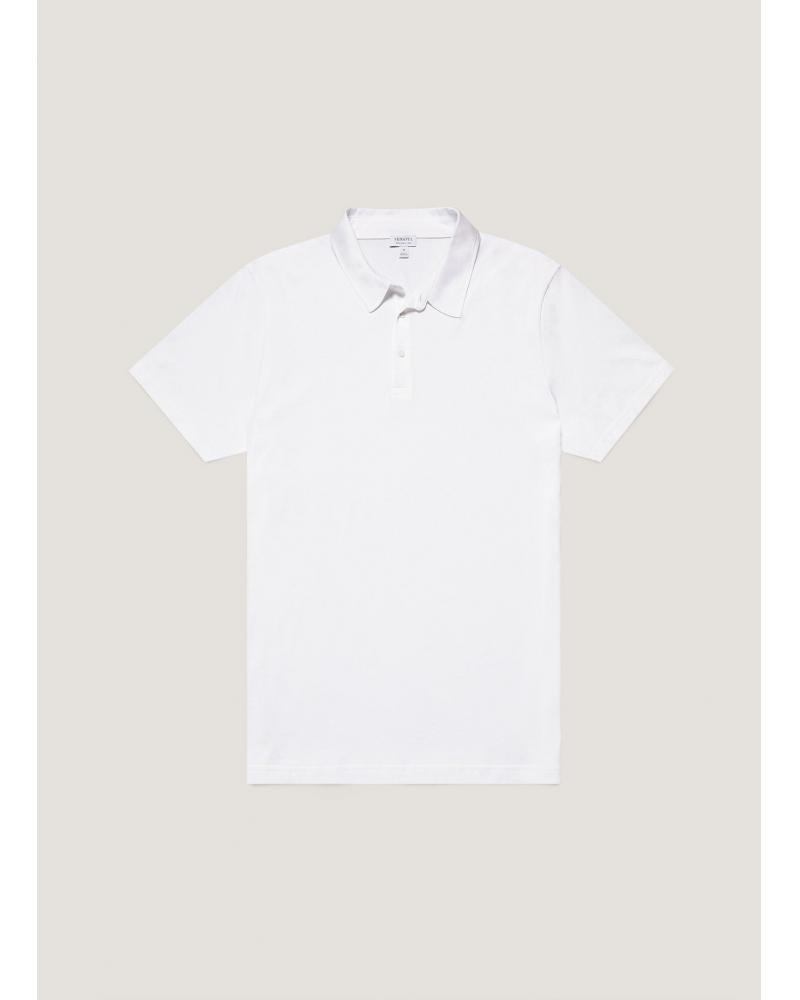 POLO SUNSPEL JERSEY BLANC