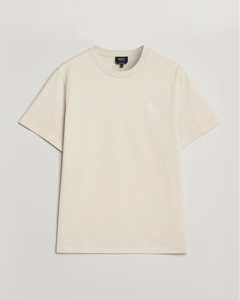 TEE SHIRT A.P.C.RUE MADAME ECRU
