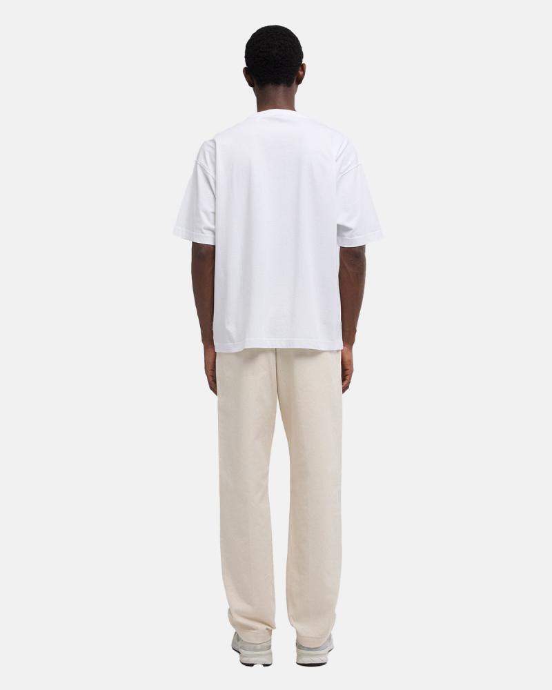 TEE SHIRT ASPESI WRONG BLANC