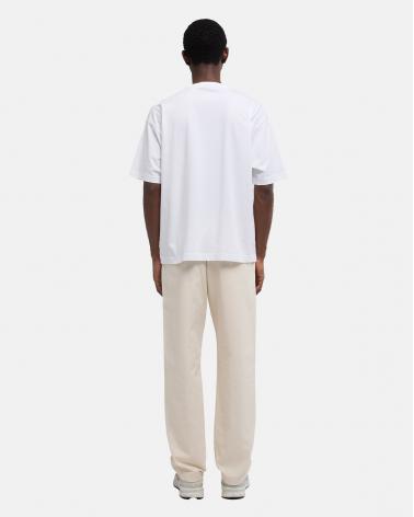 TEE SHIRT ASPESI WRONG BLANC