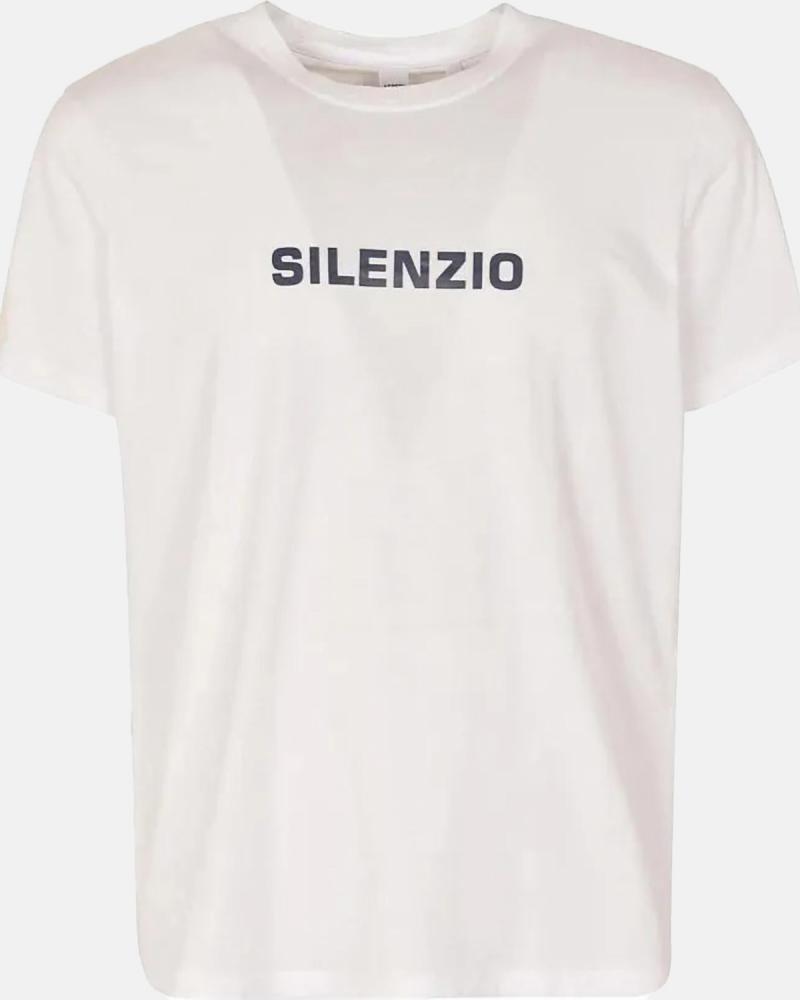 TEE SHIRT ASPESI SILENZIO BLANC
