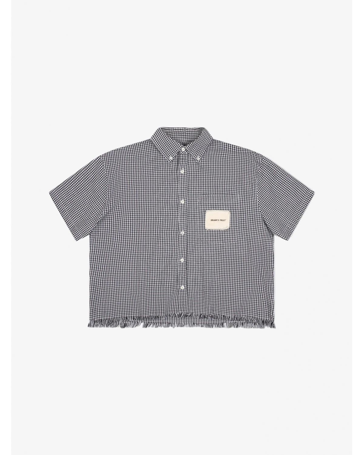 CHEMISE M/COURTES BRAMS FRUIT VICHYNOIR