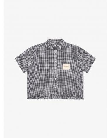 CHEMISE M/COURTES BRAMS FRUIT VICHYNOIR