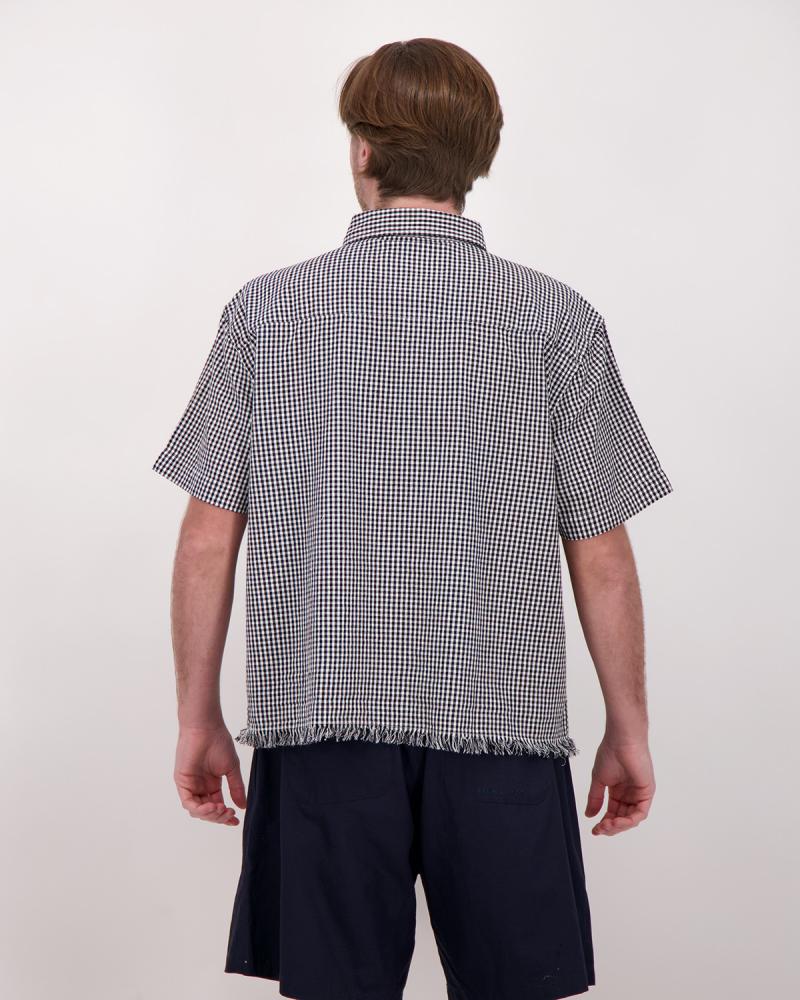 CHEMISE M/COURTES BRAMS FRUIT VICHYNOIR