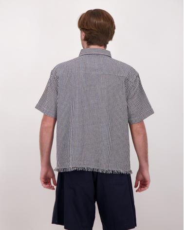 CHEMISE M/COURTES BRAMS FRUIT VICHYNOIR