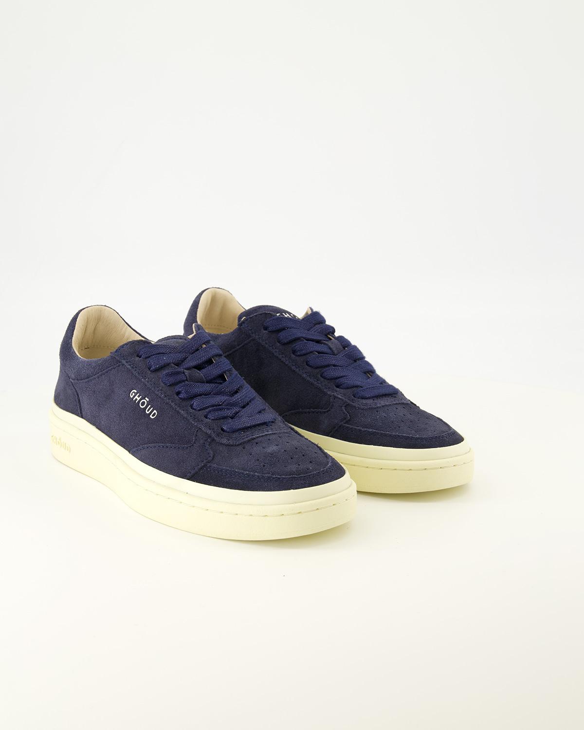 BASKET GHOUD  PADS  U04 SUEDE MARINE