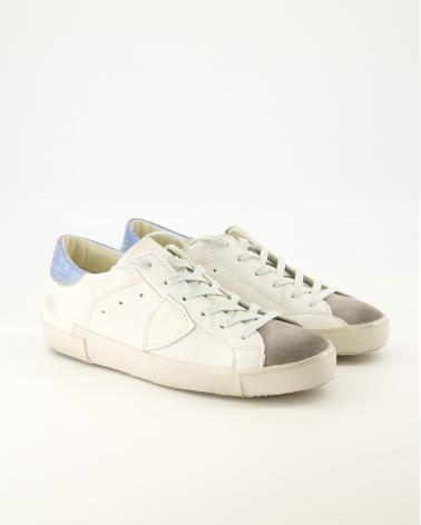 BASKET PHILIPPE MODEL PRSX WX52 BLANC/AZUL