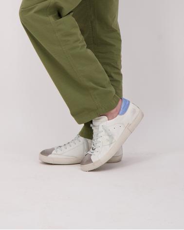 BASKET PHILIPPE MODEL PRSX WX52 BLANC/AZUL