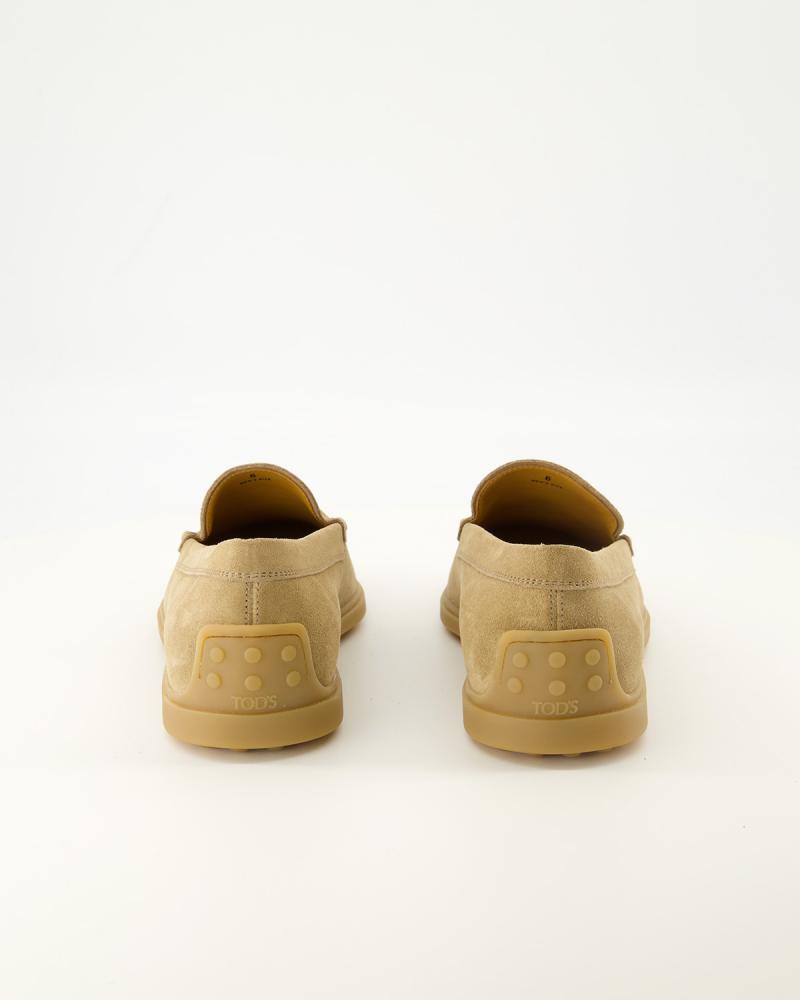 MOCASSIN PANTOFOLA GOMMA BEIGE