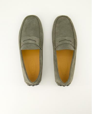 MOCASSIN GOMMINO TOD'S KAKI 601
