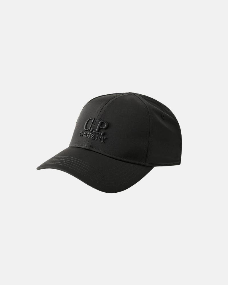 CASQUETTE CP.COMPANY MAC 749  999 CHROME  NOIR
