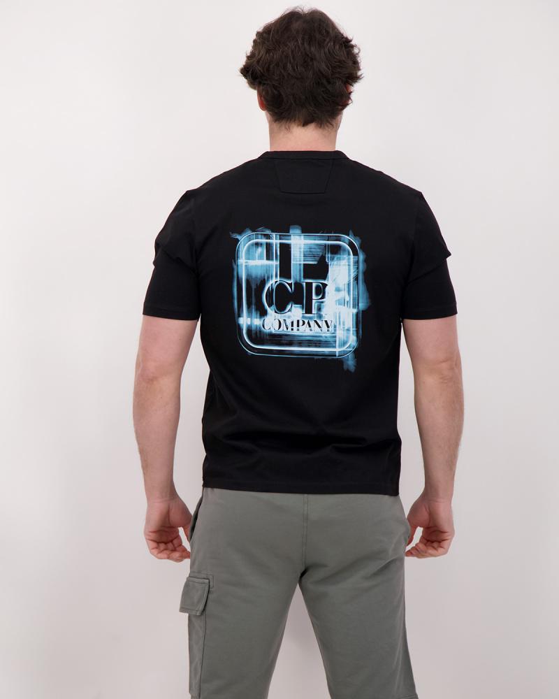 TEE SHIRT CP.COMPANY METROPOLIS S055A 999 NOIR