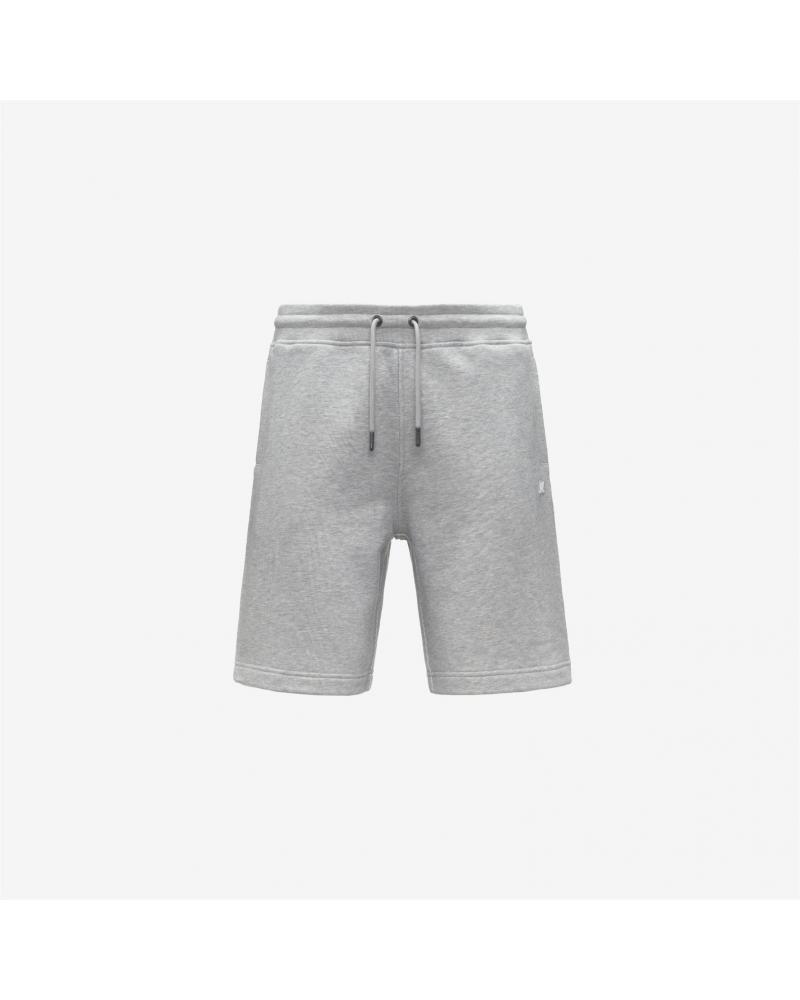 BERMUDAS K-WAY ERIK FRENCH TERRY GREY MID MIEL