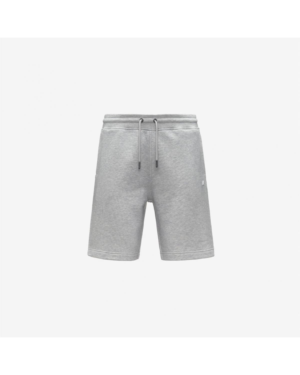 BERMUDAS K-WAY ERIK FRENCH TERRY GREY MID MIEL