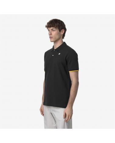 POLO  K-WAY VINCENT DEFT BLACK PURE