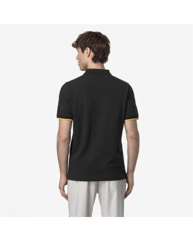 POLO  K-WAY VINCENT DEFT BLACK PURE