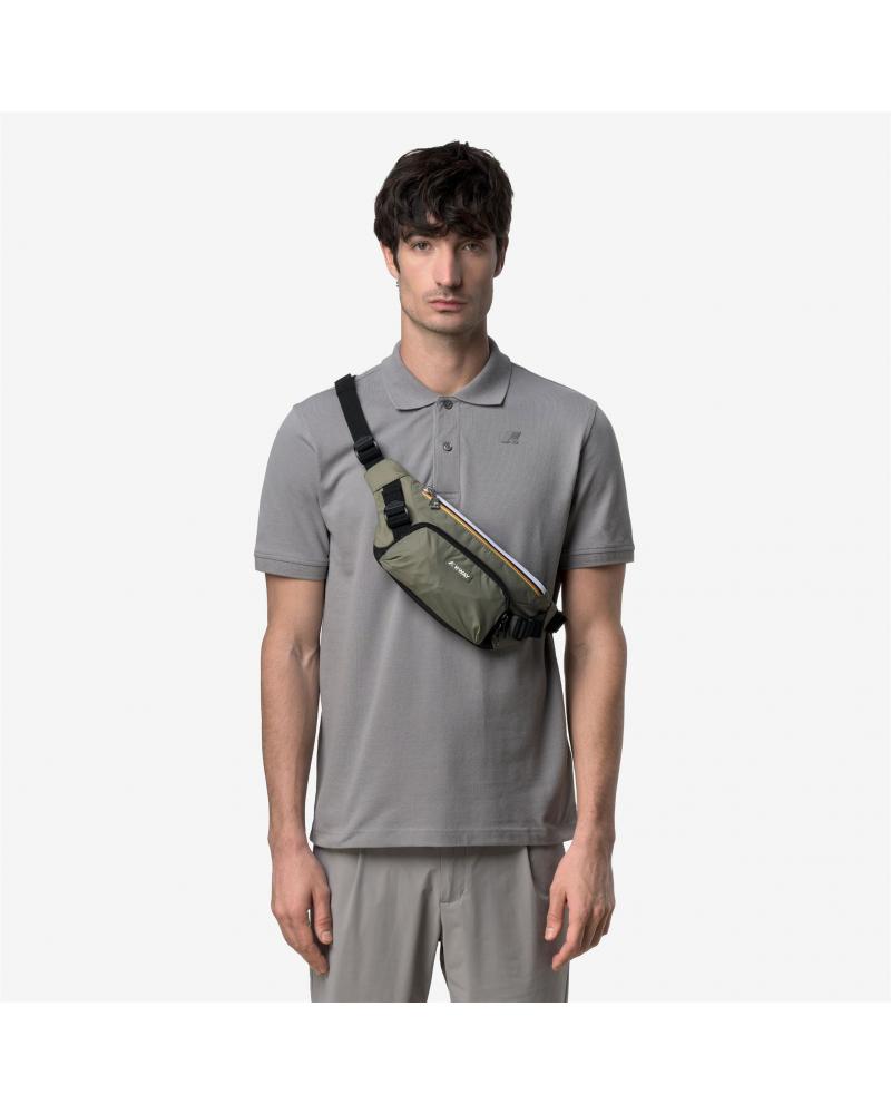 SAC BANANE K-WAY FERICY SFERICY S GREEN LICHEN