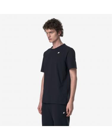 T-SHIRT K-WAY ADAME LIGHT STRETCH JERSEY BLUE DEPH