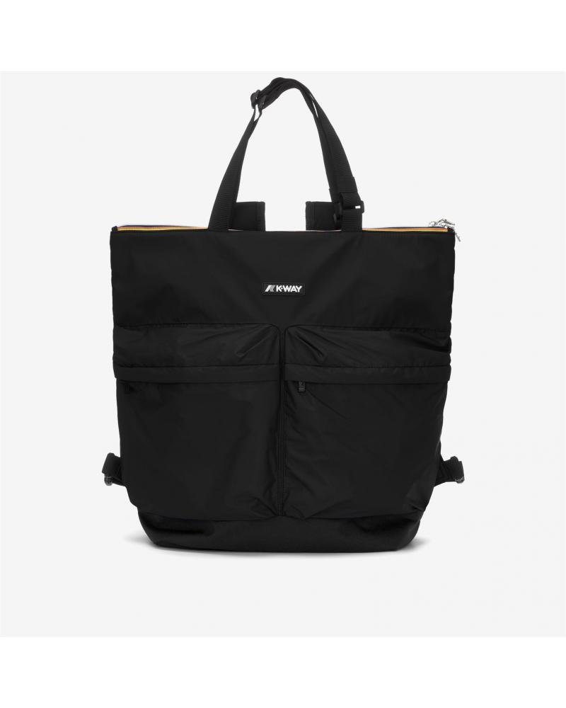 SHOPPING BAG K -WAY NOAM BLACK PURE