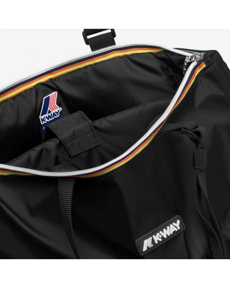 SHOPPING BAG K -WAY NOAM BLACK PURE