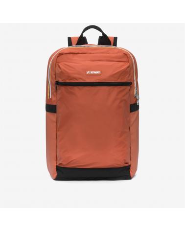 SAC A DOS LAON K-WAY ORANGE BROWNISH