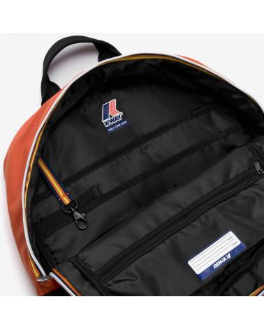 SAC A DOS LAON K-WAY ORANGE BROWNISH