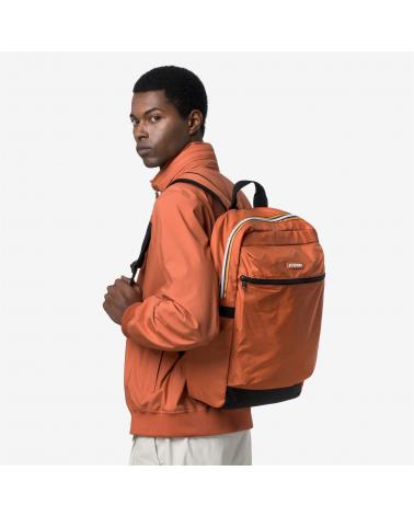 SAC A DOS LAON K-WAY ORANGE BROWNISH