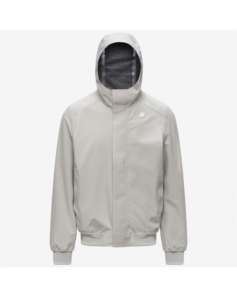 BLOUSON K-WAY JOACHIM BONDED JERSEY BEIGE