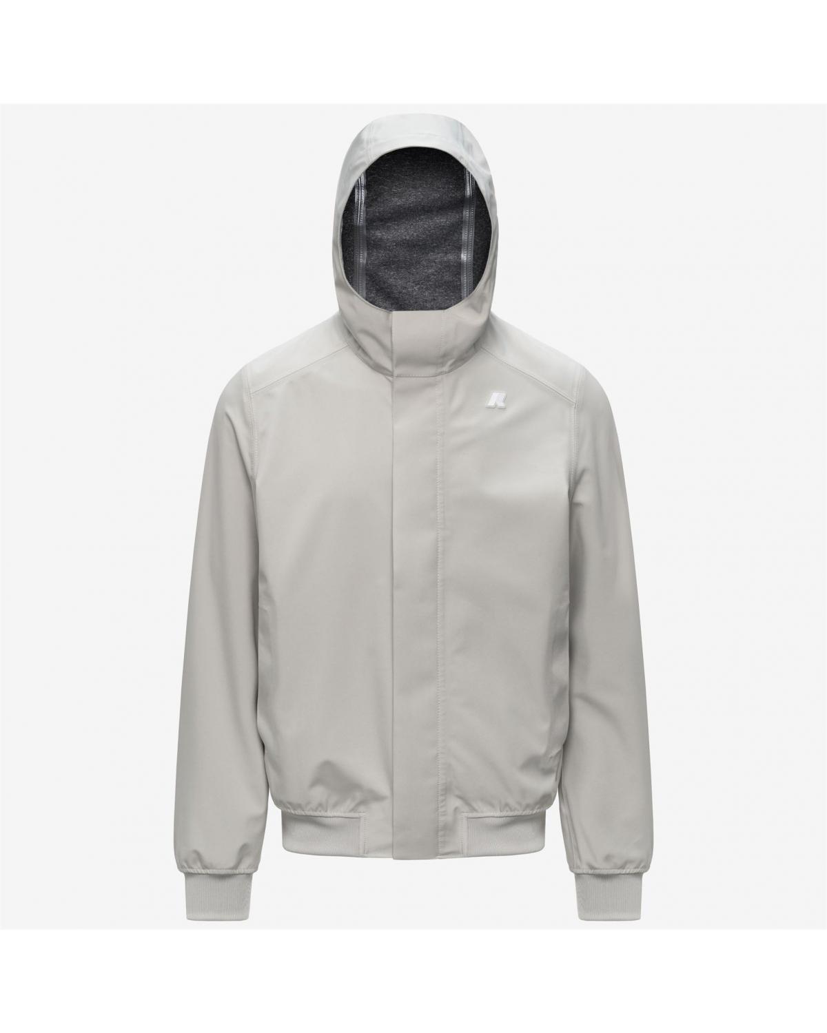 BLOUSON K-WAY JOACHIM BONDED JERSEY BEIGE