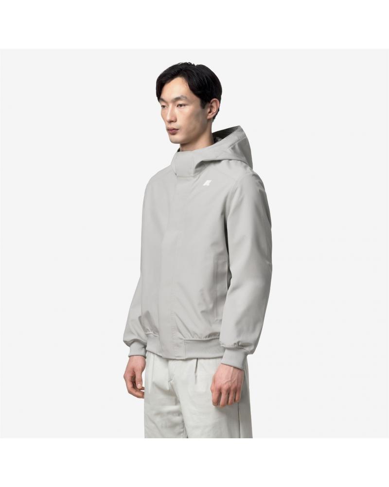BLOUSON K-WAY JOACHIM BONDED JERSEY BEIGE