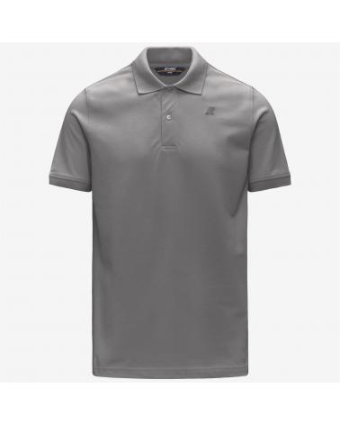 POLO K-WAY AMEDEE SLIM PIQUE GREY FROST