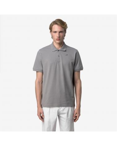 POLO K-WAY AMEDEE SLIM PIQUE GREY FROST