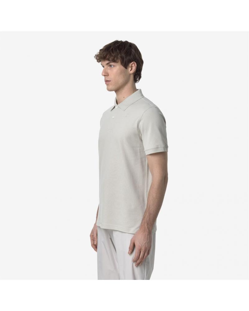POLO K-WAY AMEDEE SLIM PIQUE BEIGE LT