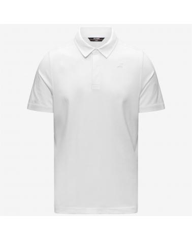 POLO K-WAY VIGGO LT STRETCH JERSEY SLIM WHITE