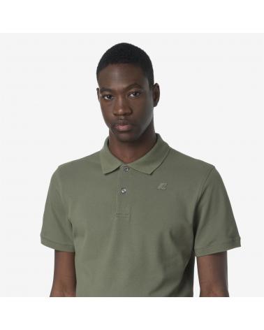 POLO K-WAY AMEDEE SLIM PIQUE KAKI