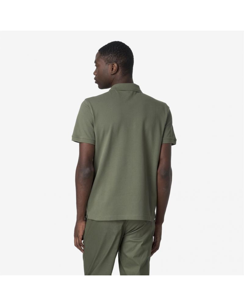 POLO K-WAY AMEDEE SLIM PIQUE KAKI