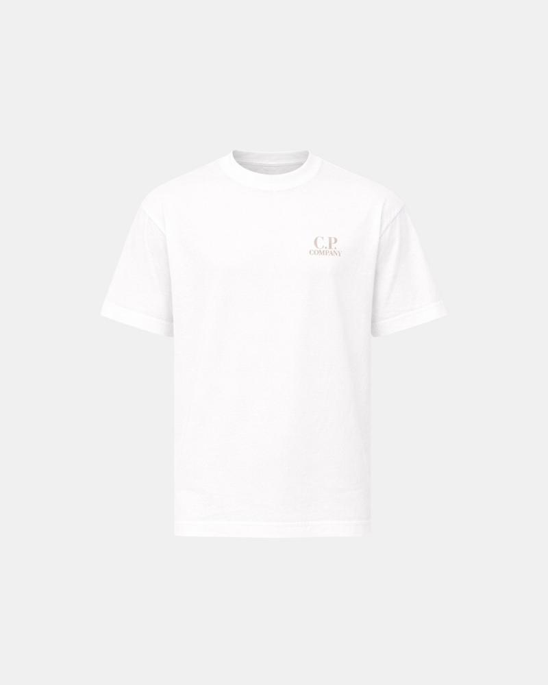 TEE SHIRT CP.COMPANY 086A 103 BLANC