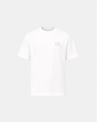TEE SHIRT CP.COMPANY 086A 103 BLANC