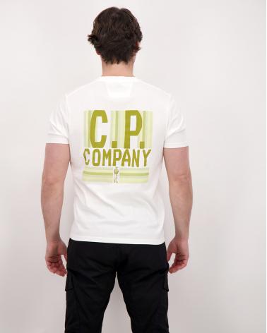 TEESHIRT CP COMPANY174A BRITISH  SAILOR  103 BLANC