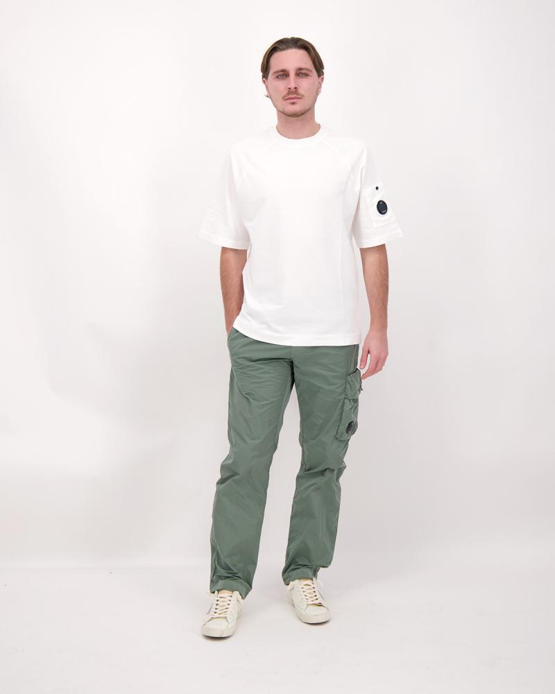 SWEAT  CP.COMPANY  M/COURTES SS034/103 BLANC