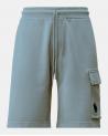SWEAT BERMUDA CARGO CP COMPANYB704A 809 SILVER BLUE BLEU